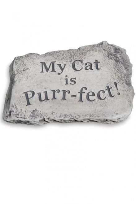 10" Stone - My Cat Is Purrfect - 1840