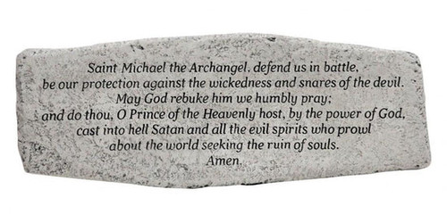 Bench - St Michael Prayer - 4714