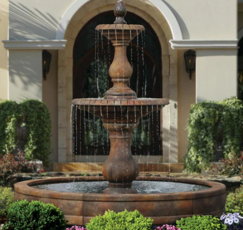 2 Tier Hampton Fountain W 8Fp - 3785