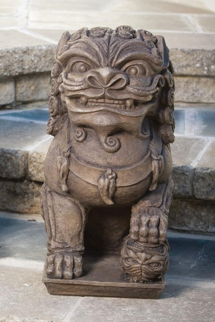 20" Large Foo Dog - Left - 5210