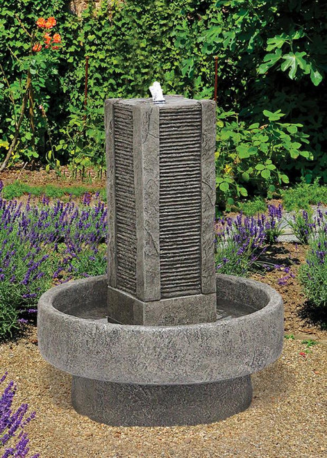 Slate Tower Fountain - 3811