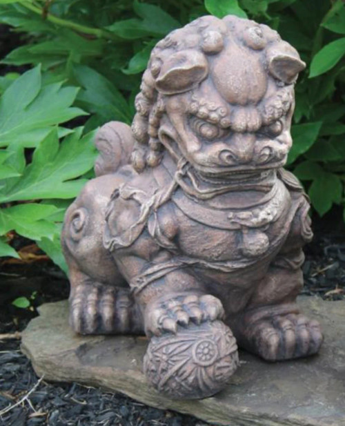 13" Medium Foo Dog - Right - 5202