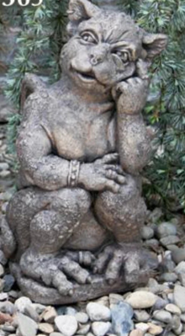 14" Thinking Gargoyle - 5365