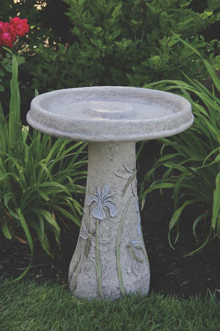 24" Quarry Stone Bird Bath - 9712