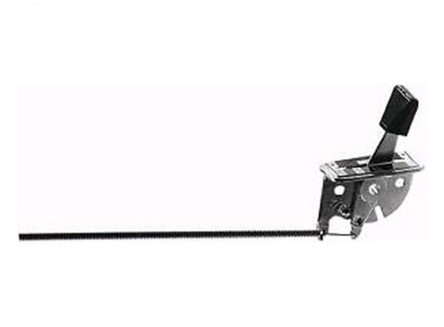 Throttle Control 55-7/8" Universal Negative Action — Rotary 236