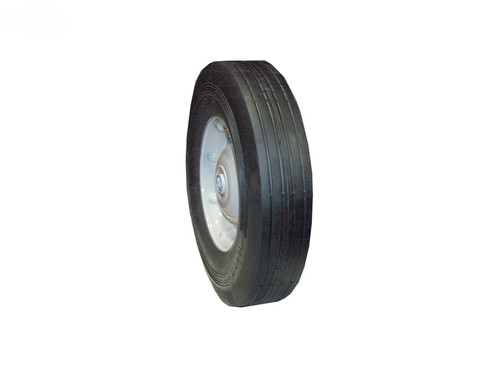 Steel Wheel 10 x 2.75 x 3/4" (Painted White) — Rotary 290