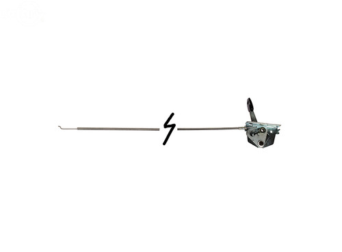 Throttle Control 51-1/8" Snapper Positive Action — Rotary 867