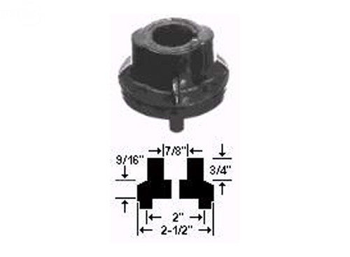 Blade Adaptor 7/8" — Rotary 1224