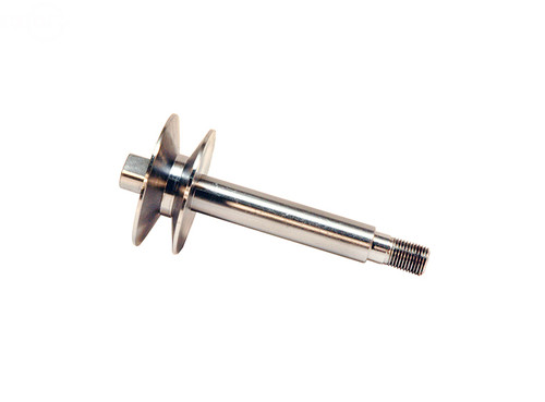 Edger Shaft 5" X1/2" X2-1/4" Pulley End — Rotary 1248