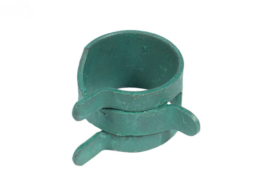 Hose Clamp 1/4" Line (Green) — Rotary 5904