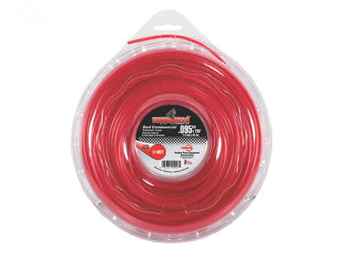 Trimmer Line .095 x 1 Lb. Donut Red Commercial — Rotary 5927