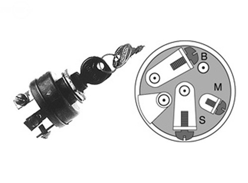 Starter Switch for Snapper — Rotary 6545