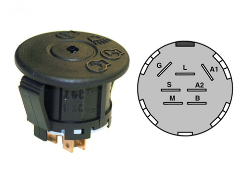 Ignition Switch for Murray — Rotary 7015