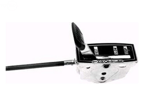Throttle Control 47-3/4" Snapper — Rotary 7812