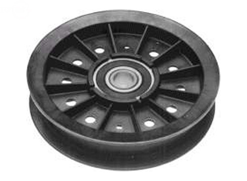 Idler Pulley 1/2" x 4-19/32" Grasshopper — Rotary 7937