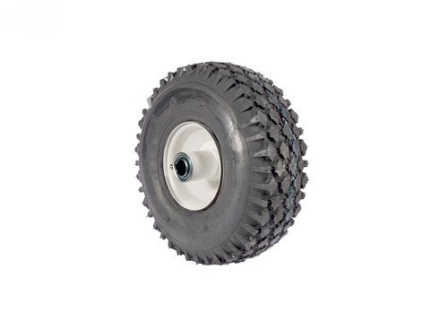 Wheel Assembly 410X4 2Ply Snapper (White) — Rotary 8278