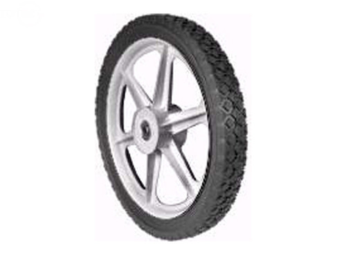 Plastic Wheel 14 x 1.75 Universal (Gray) — Rotary 9078