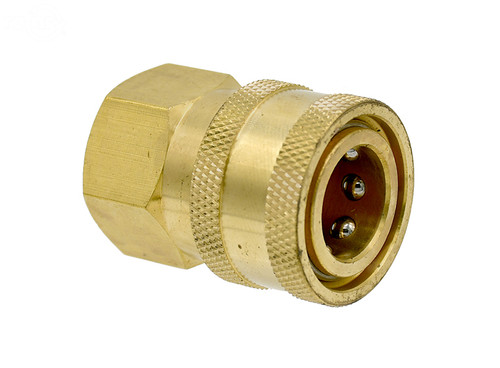 Brass Socket Fpt 3/8" — Rotary 9422
