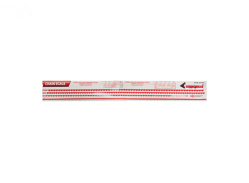 Saw Chain Scale Chart — Rotary 15016