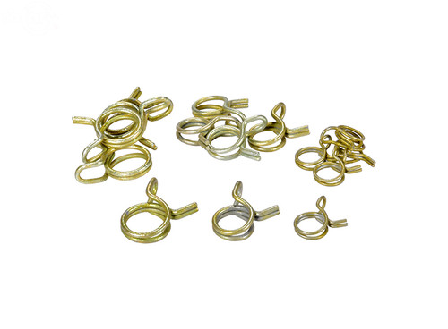 Helix Hose Clamps Double Wire Assortment — Rotary 16599