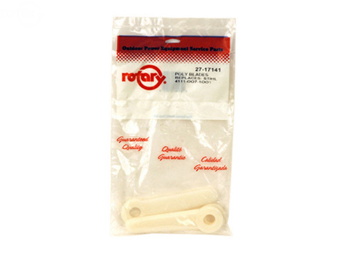 Poly Blades (3) for Stihl (Bagged) — Rotary 17141