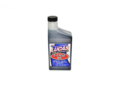 Syn 2-Cycle Oil 16 Oz. Lucas Semi (Min 12) — Rotary 17207