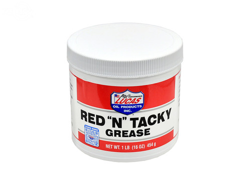 Lucas Red " N" Tacky Grease 1Lb. Tub — Rotary 17211