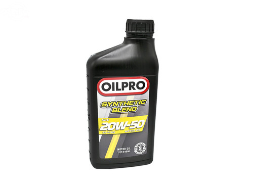 Oil Pro Synblend 20W-50 Motor Oil Quart (Min 6) — Rotary 17401