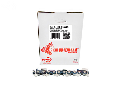 Harvester Saw Chain Loop 96Dl .404" — Rotary 7556096