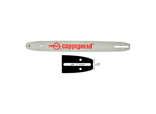 18" 3/8 Lp .050 Consumer Bar — Rotary 9112118