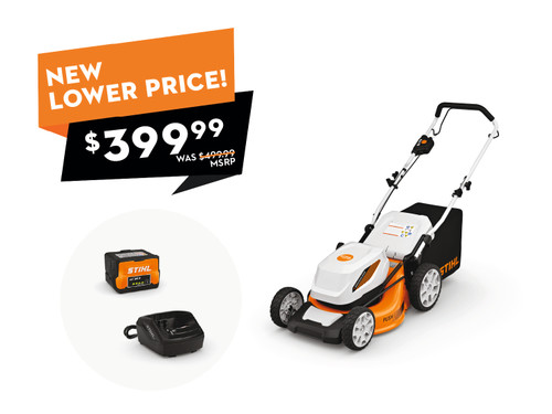 STIHL RMA 348 V Battery Powered Lawn Mower (Unit Only) WA31-011-1420-US