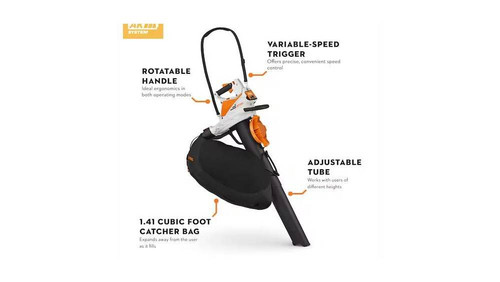 STIHL SHA 56 Cordless Shredder Vac - Battery Powered UNIT ONLY