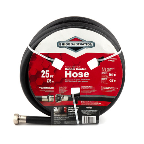 Briggs & Stratton 25' Premium Rubber Hose 8BS25