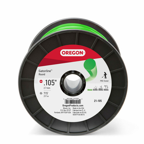 Round Gatorline .105 3Lb Spool — Oregon 21-105