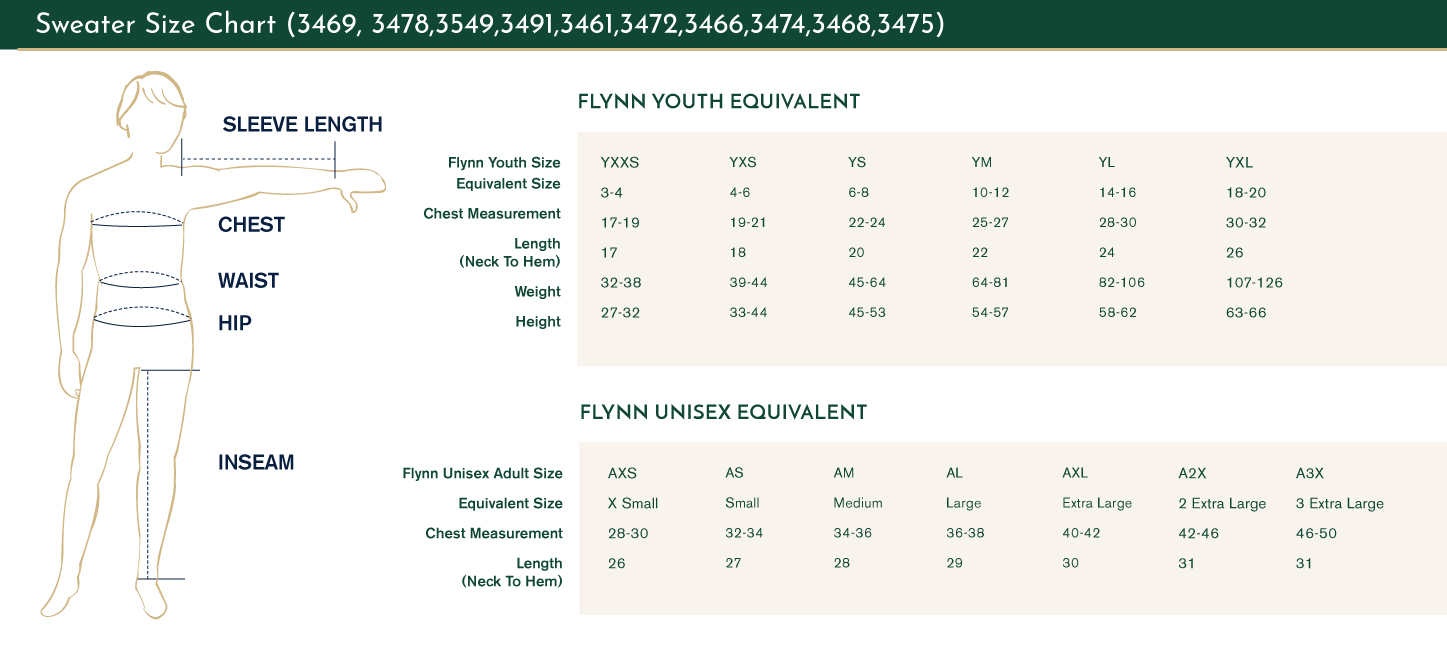 size chart size chart