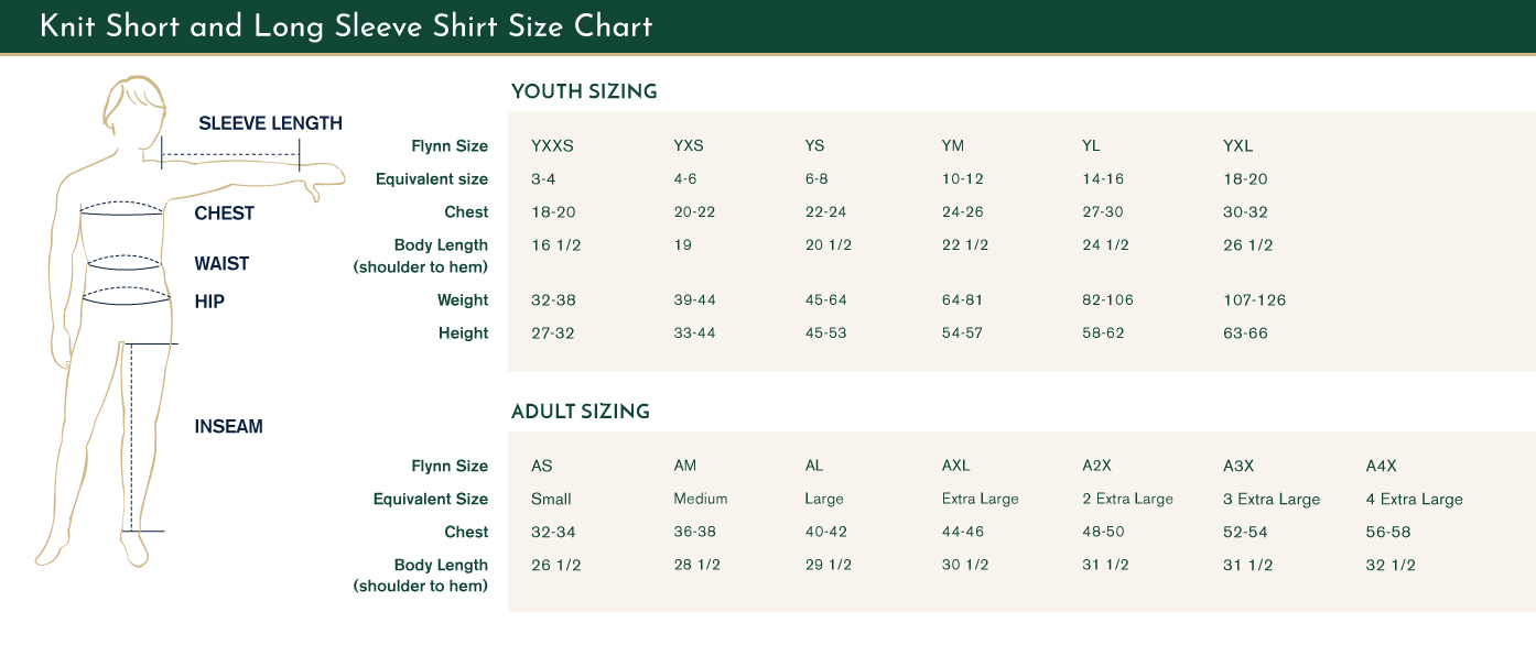 size chart size chart