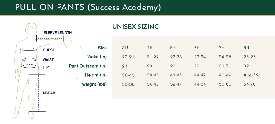 size chart size chart