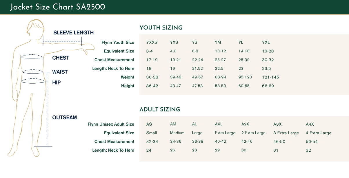 size chart size chart