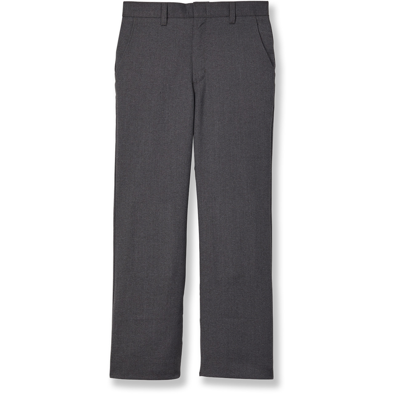 Polyester Dress Pants [NY004-TWILL-SA CHAR] - FlynnO'Hara Uniforms