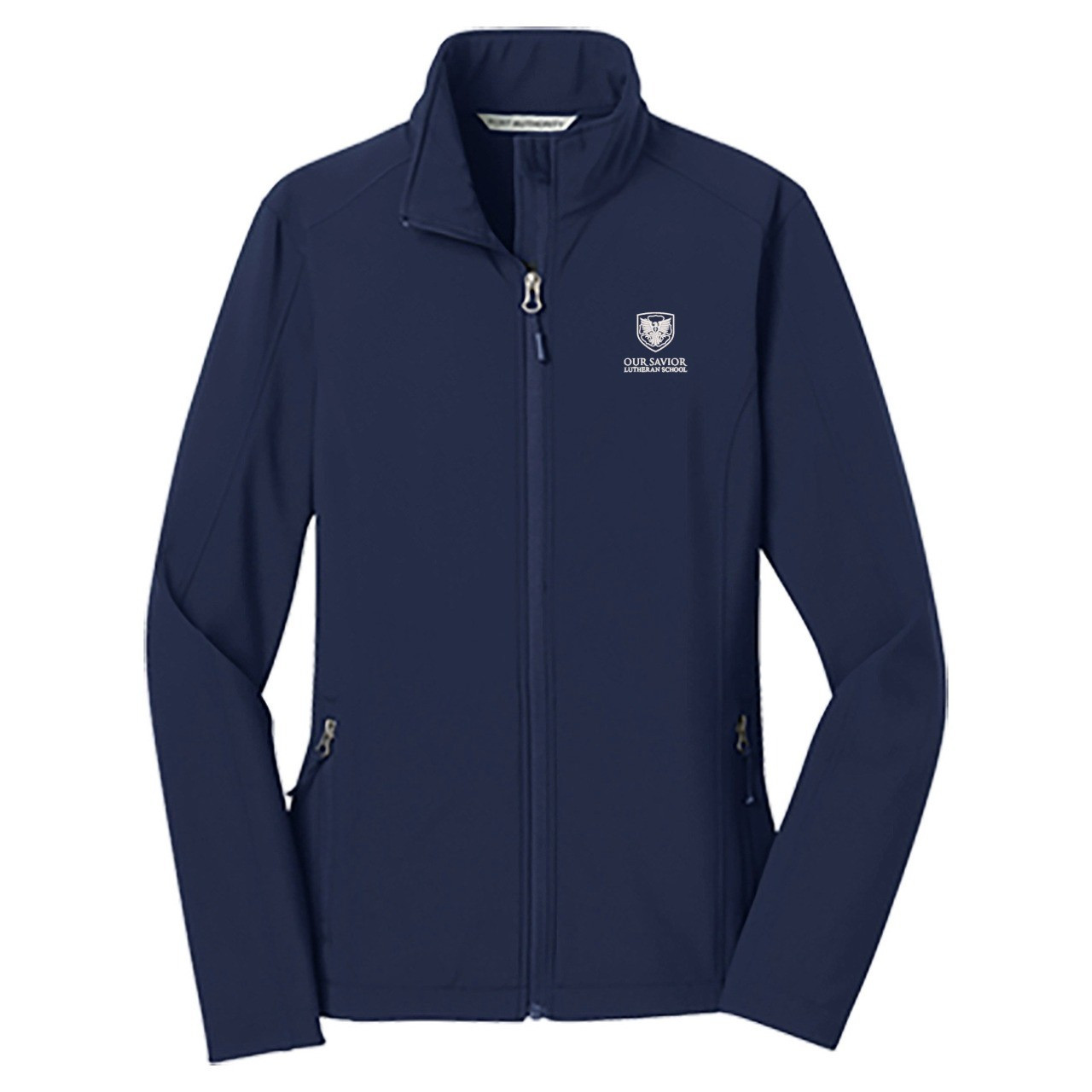 Soft Shell Jacket with embroidered logo [TX045-317/SLT-NAVY] - FlynnO ...