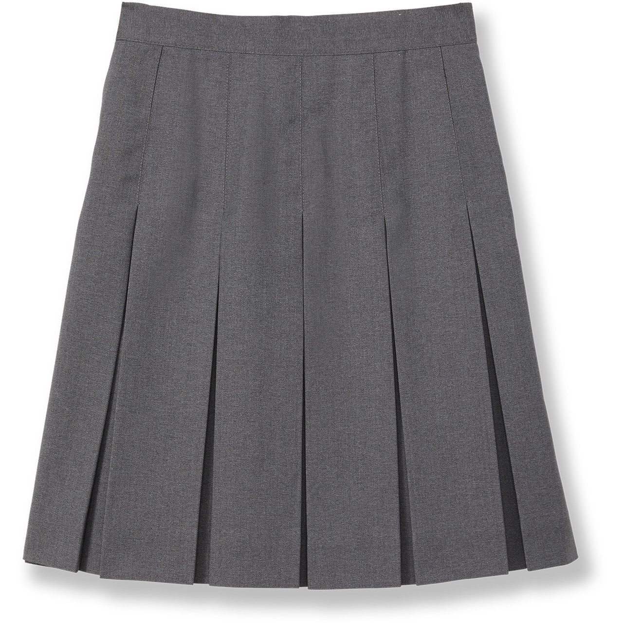 Box Pleat Skirt [NY641-505E-99-CHARCOAL] - FlynnO'Hara Uniforms