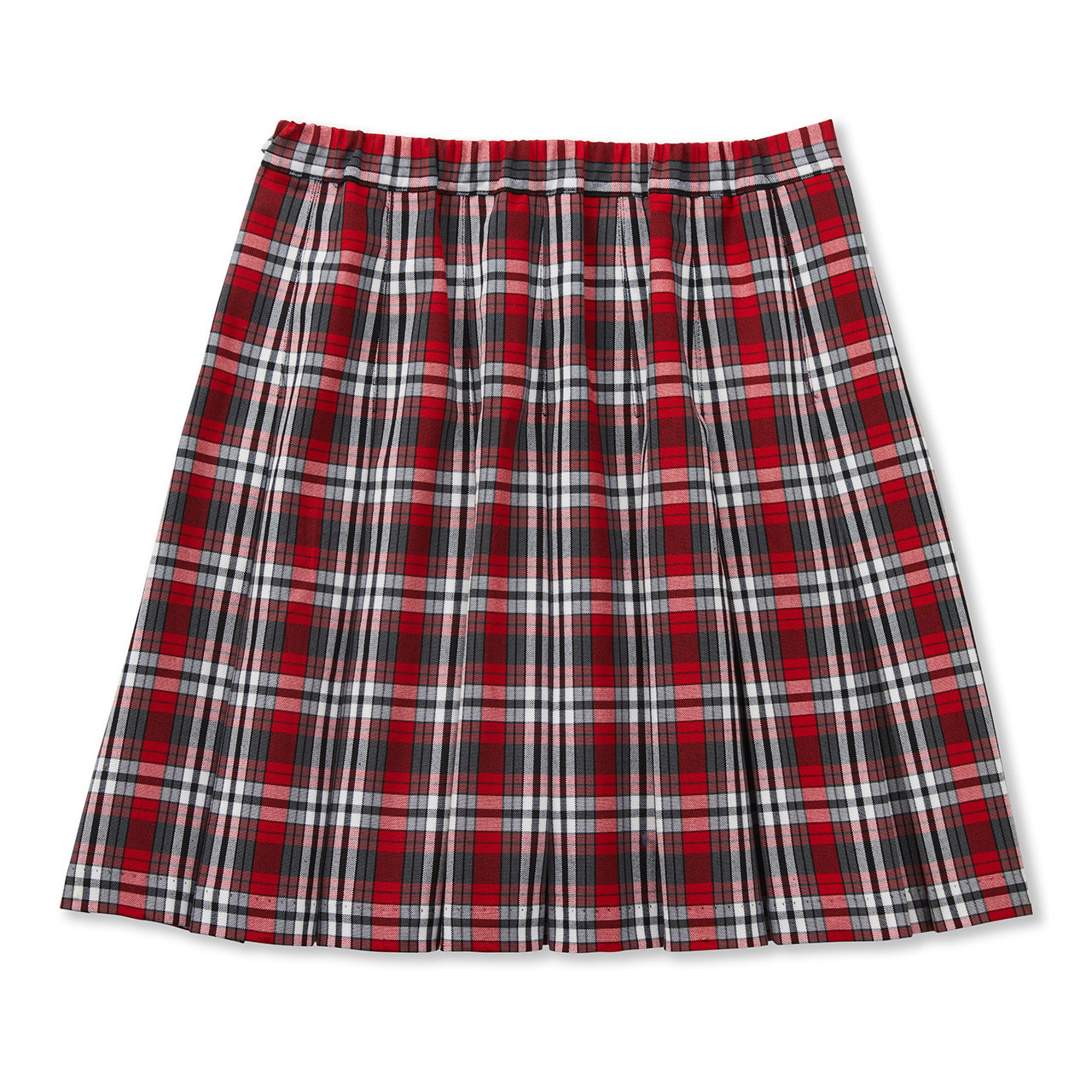 Box Pleat Skirt [SC007-505E-69-RD/BK/WH] - FlynnO'Hara Uniforms