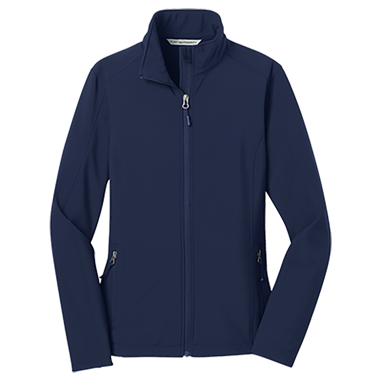 Soft Shell Jacket with embroidered logo [TX101-317/JHO-NAVY