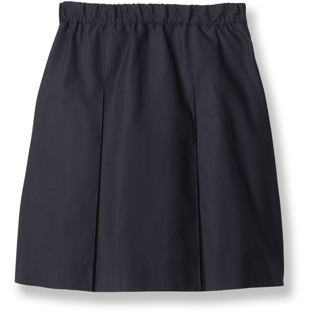 Pleated Skirt with Elastic Waist [TN023-34-5-DK NAVY] - FlynnO