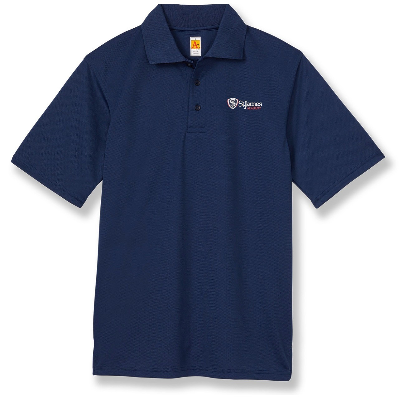 Performance Polo Shirt with embroidered logo [KS001-8500-JAL-NAVY