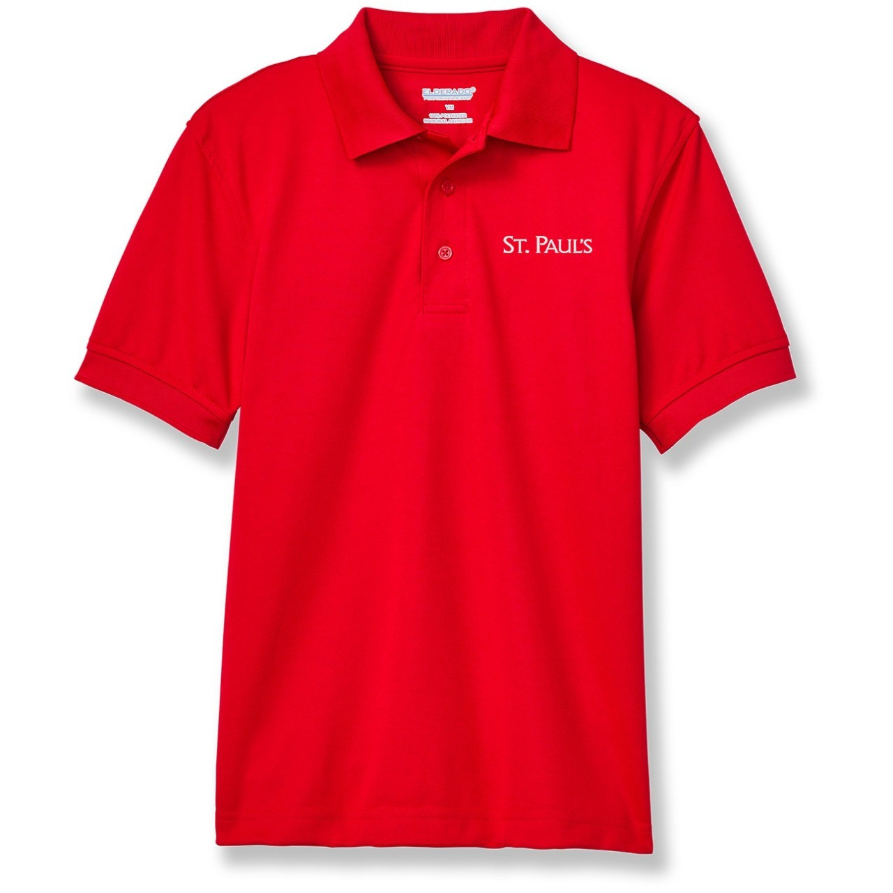 Performance Polo Shirt with embroidered logo [TX233-8500-PPA-RED