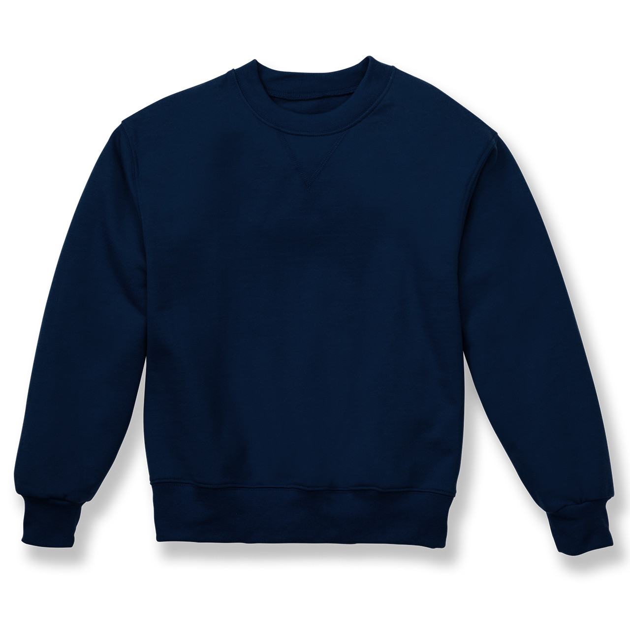 Heavyweight Crewneck Sweatshirt with heat transferred logo [NJ022