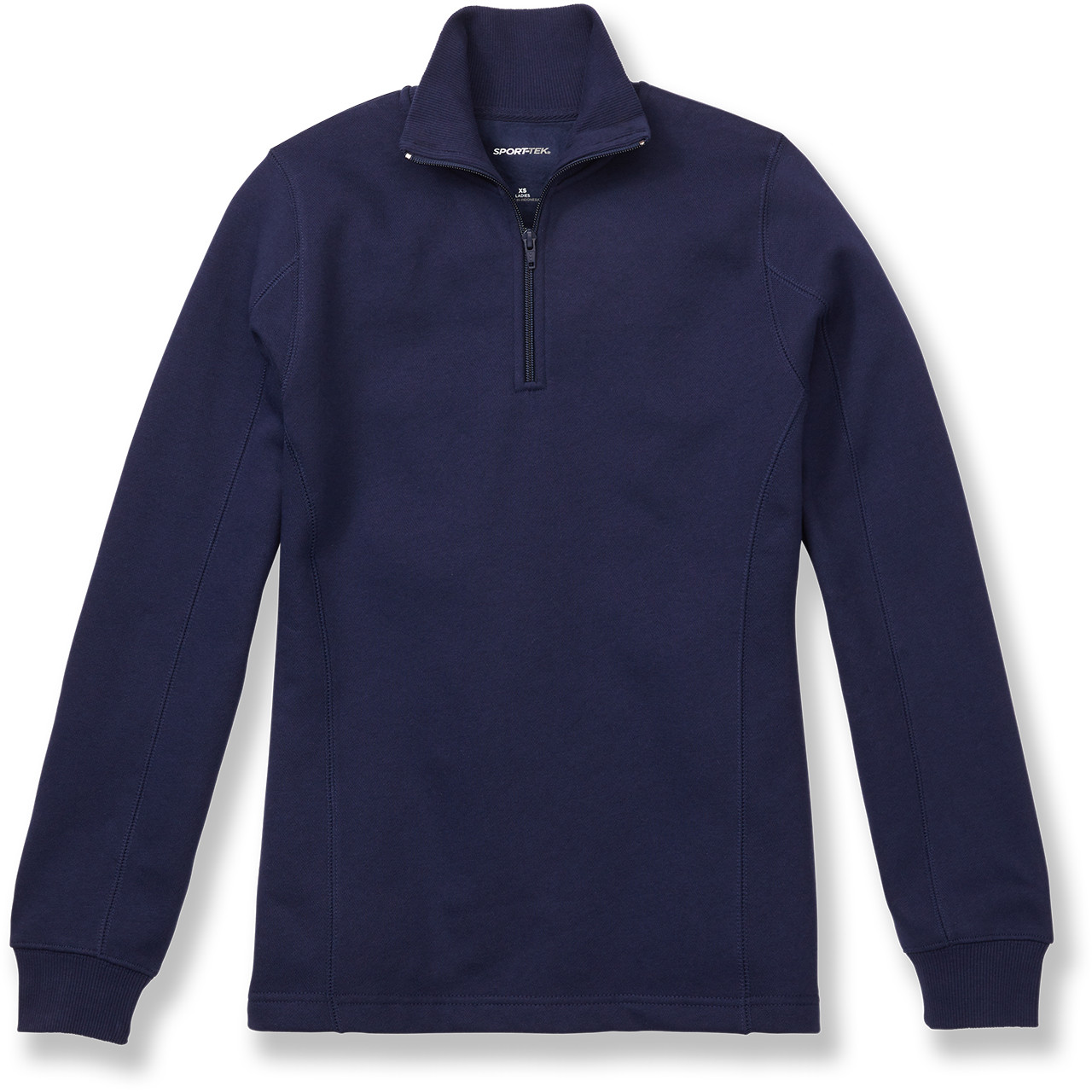 Ladies' 1/4 Zip Sweatshirt with embroidered logo [PA776-LST253MS-NAVY] -  FlynnO'Hara Uniforms