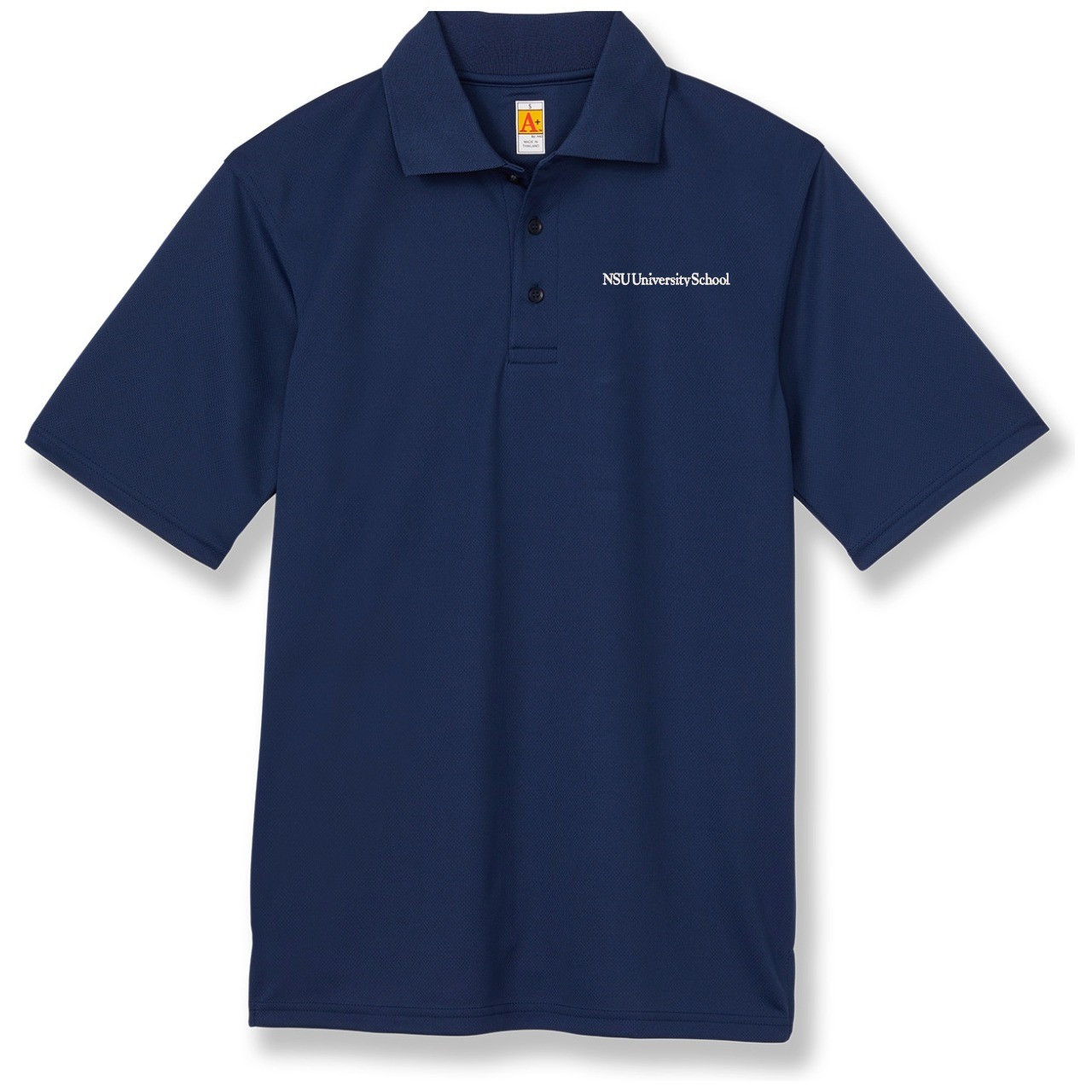 Performance Polo Shirt with embroidered logo [FL009-8500-USN-NAVY