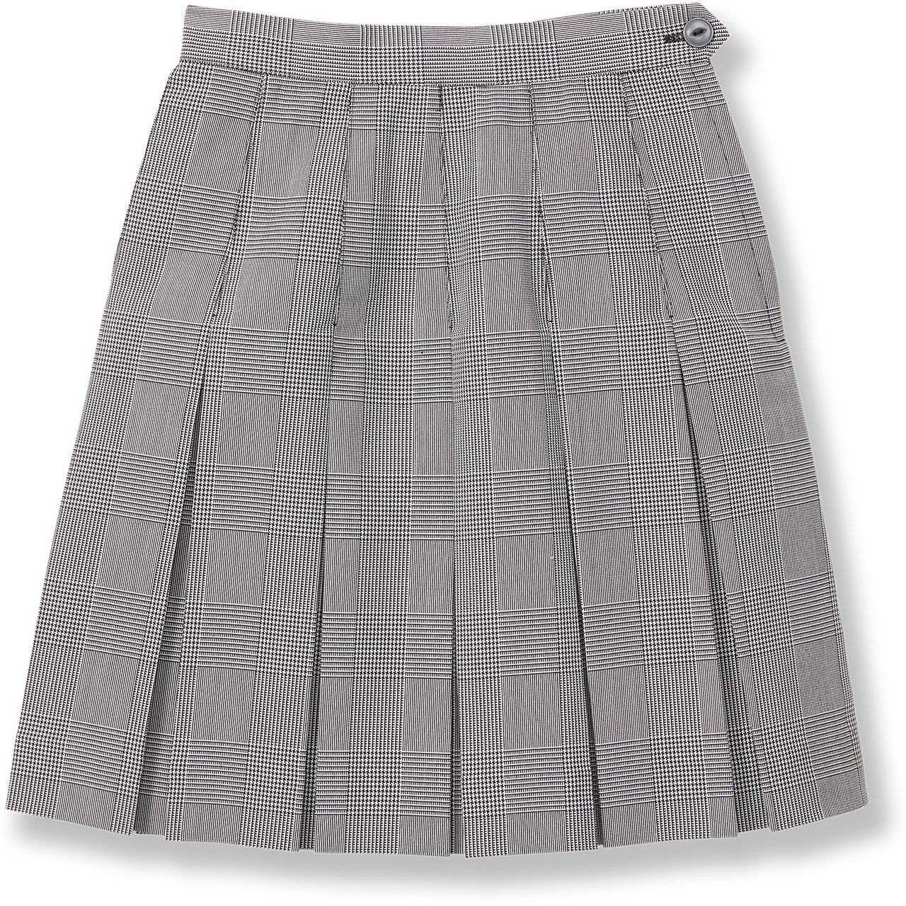 Box Pleat Skirt [TN006-505-230-BK/WH PL] - FlynnO'Hara Uniforms